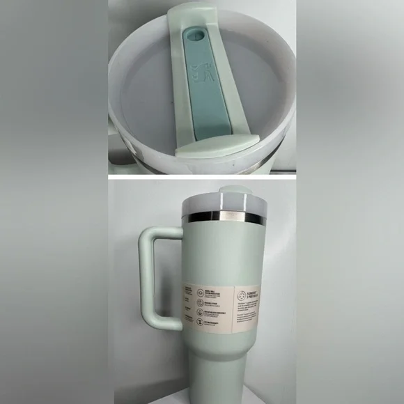 STANLEY | FlowState Quencher H2.0 Tumbler / 40oz / Color: Mist / light Green - Picture 8 of 9